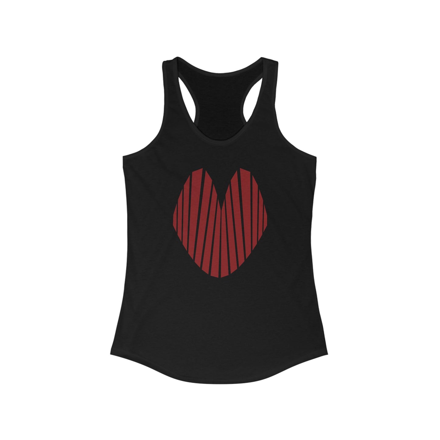 Heart Women's Racerback Tank