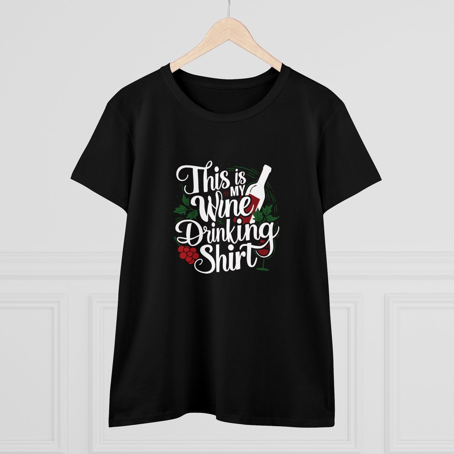 This Is My Drinking Wine Shirt Women T-Shirt