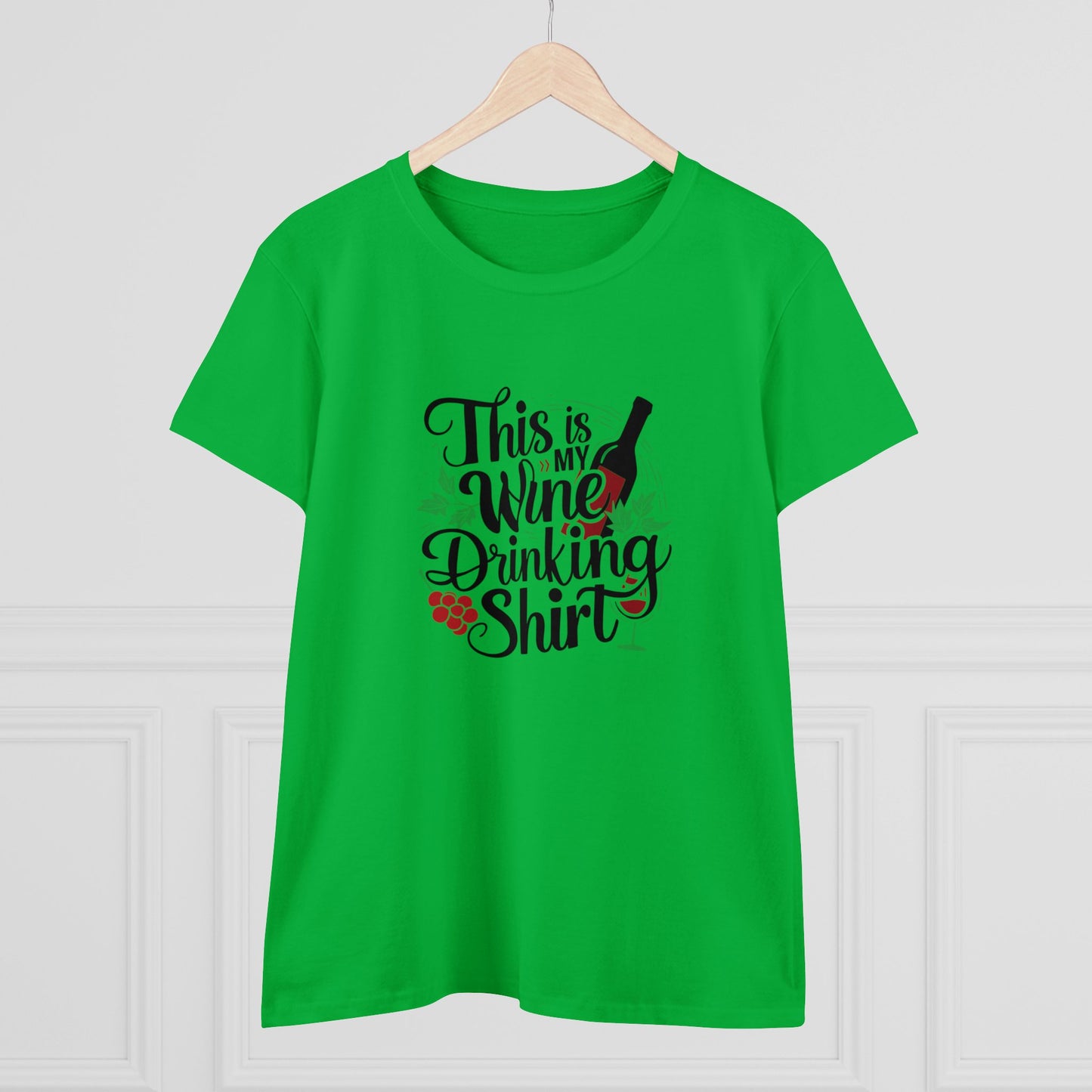 This Is My Drinking Wine Shirt Women T-Shirt