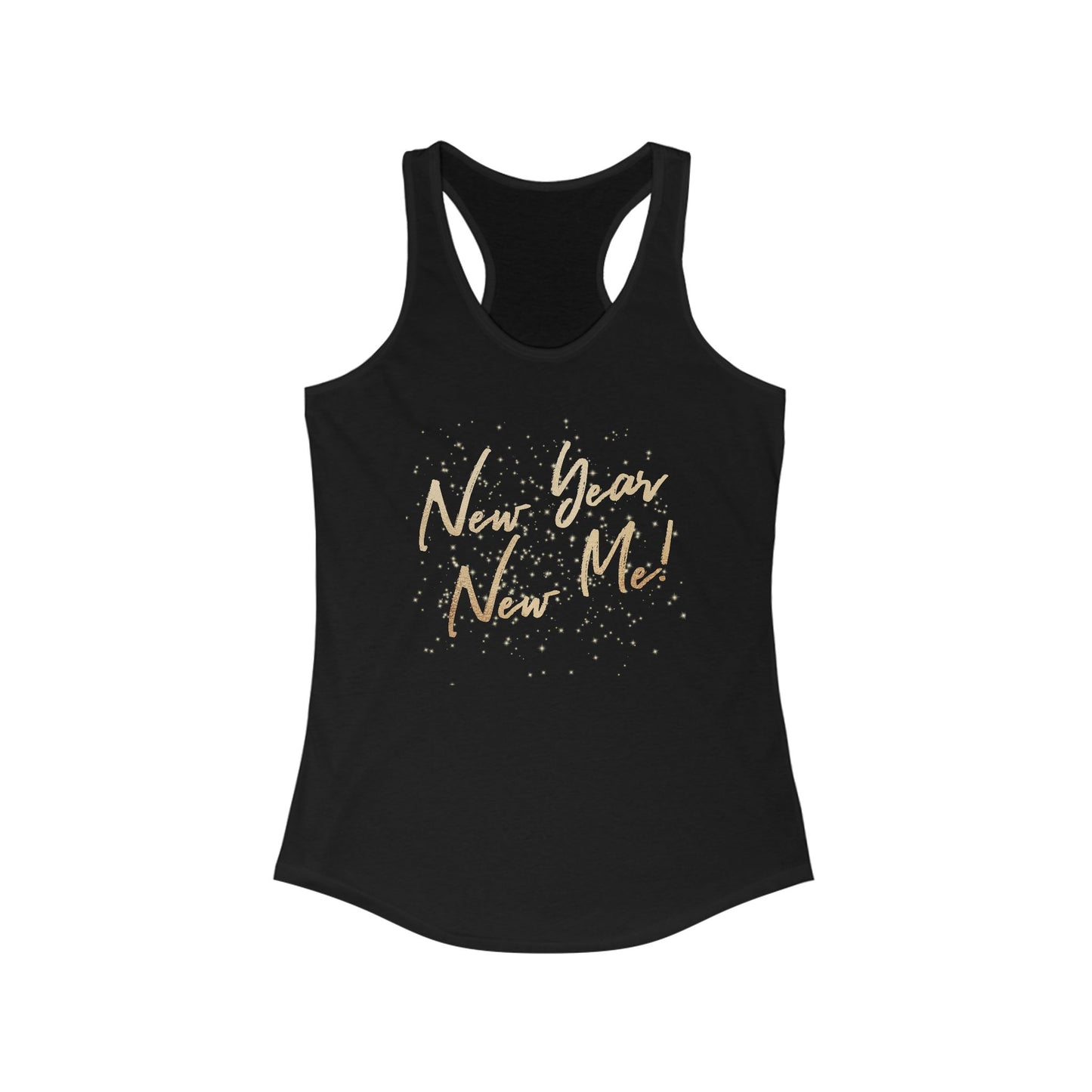 New Year New Me, Women's Racerback Tank