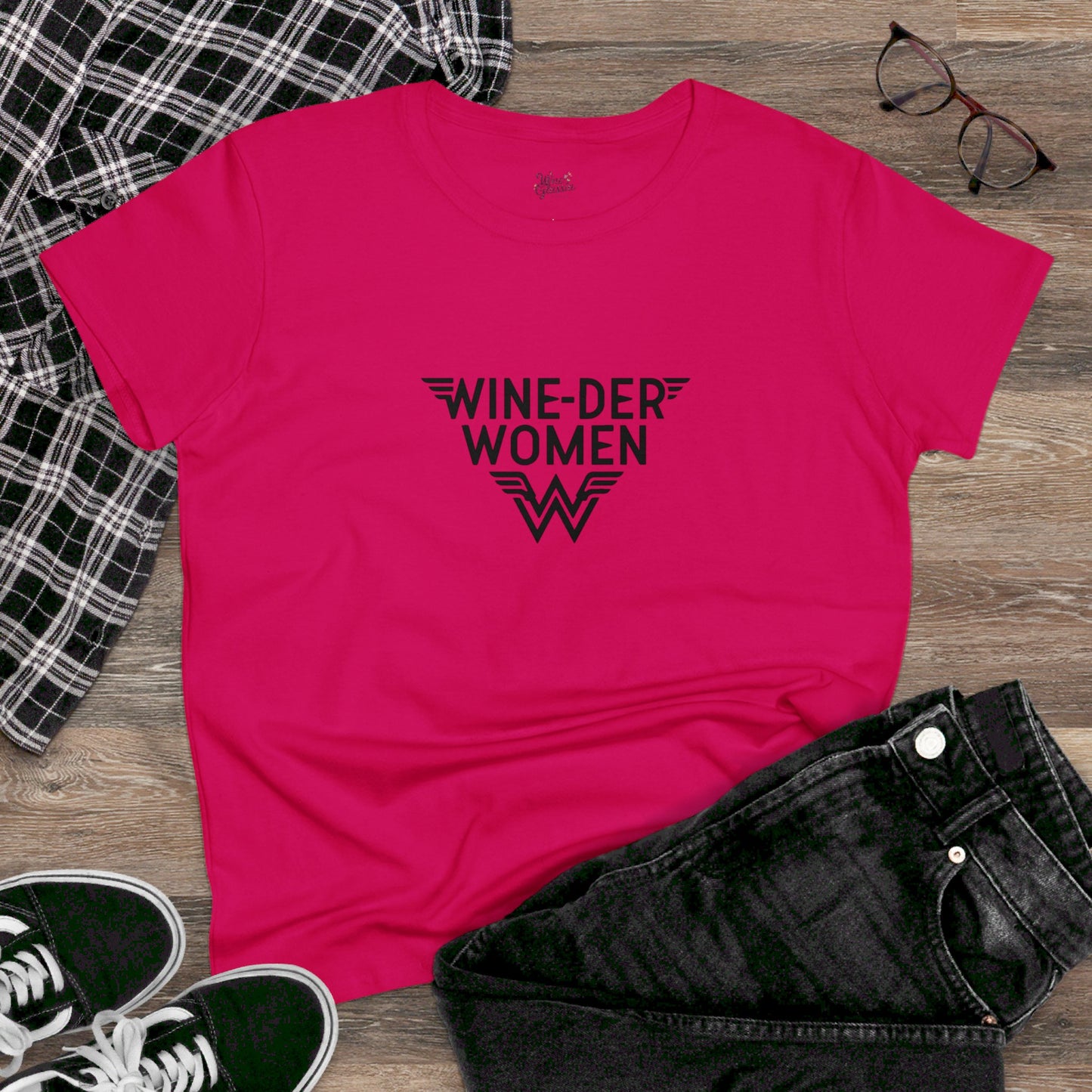 Wine Der Women t-shirt