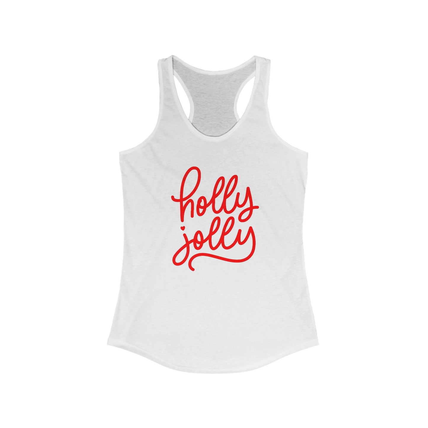 Holly Jolly Women's Racerback Tank