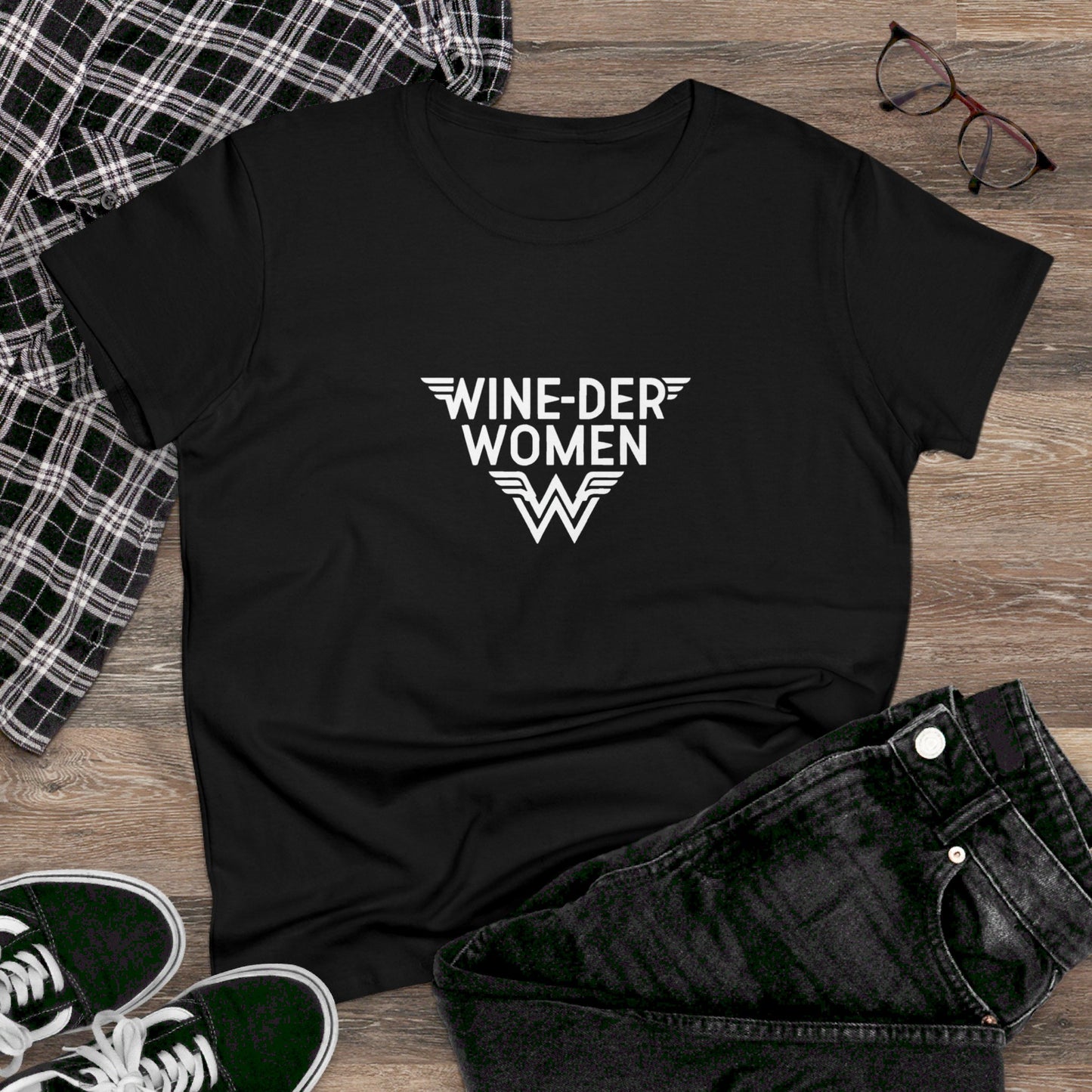 Wine Der Women t-shirt