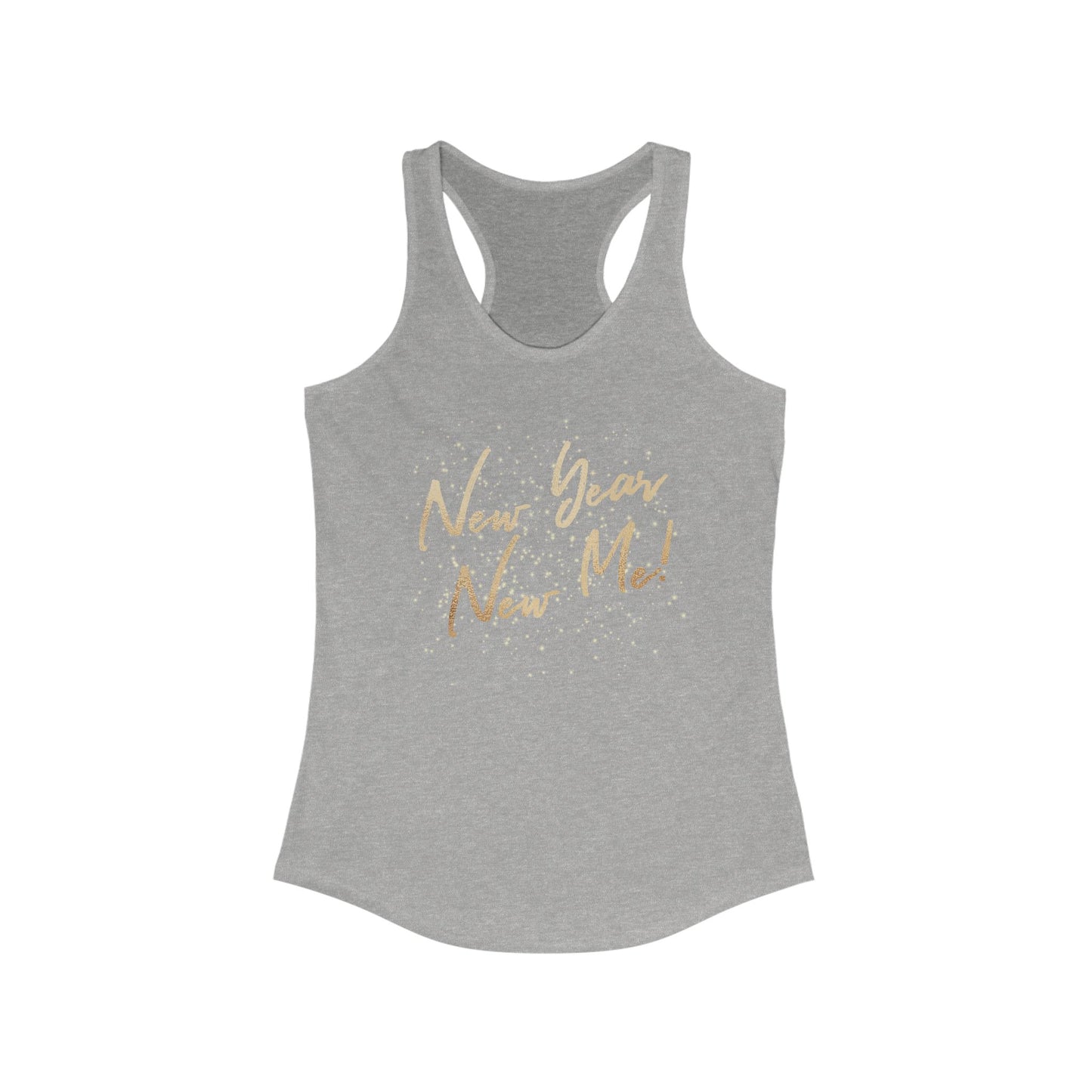 New Year New Me, Women's Racerback Tank