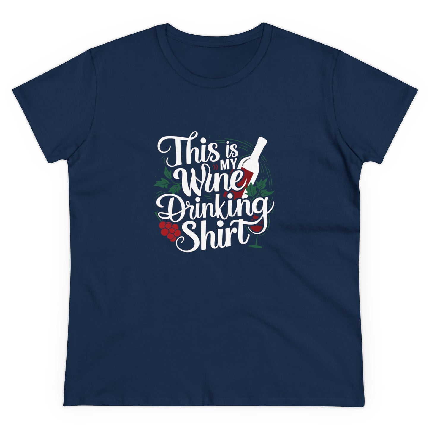 This Is My Drinking Wine Shirt Women T-Shirt