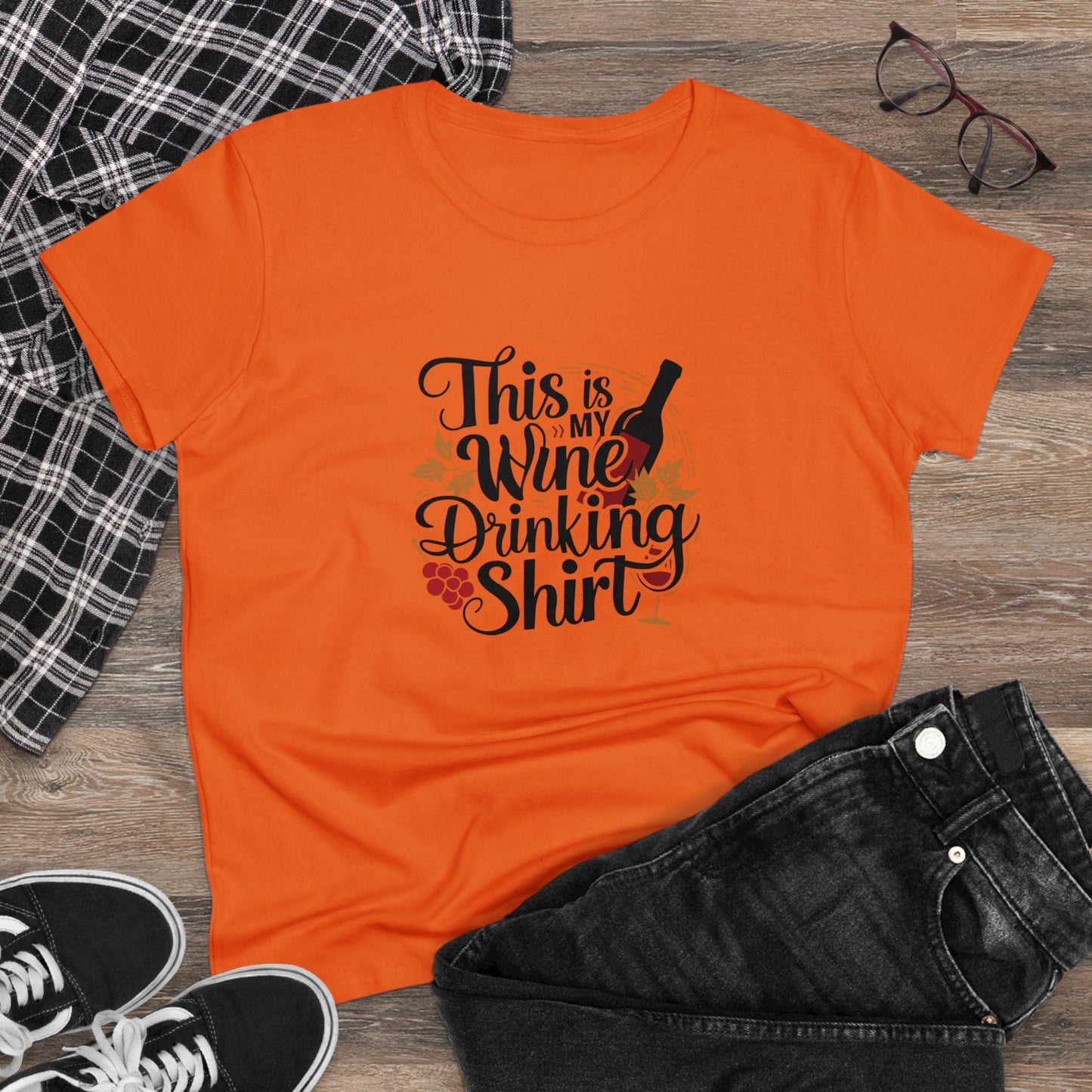 This Is My Drinking Wine Shirt Women T-Shirt