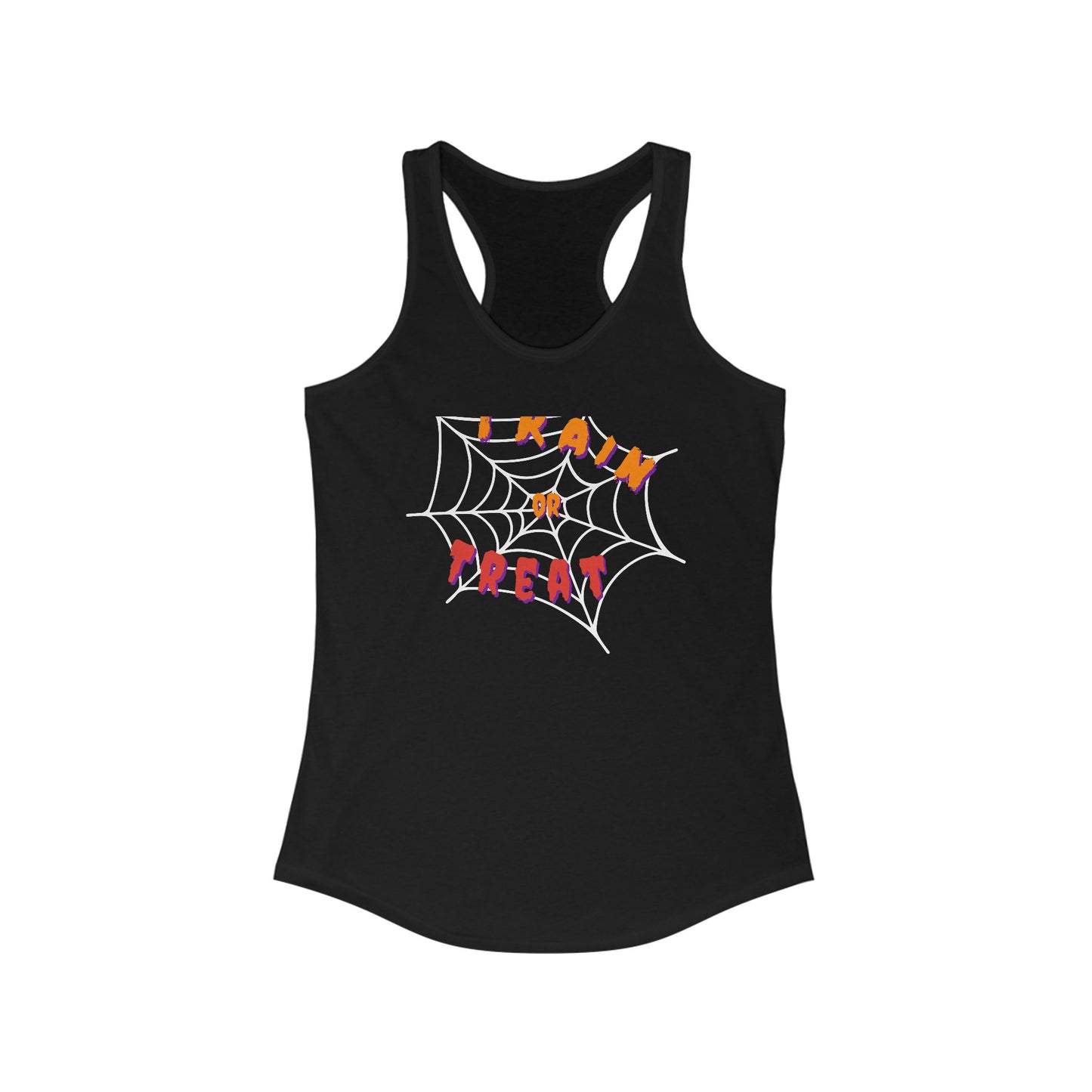 Train or Treat, Women's Racerback Tank