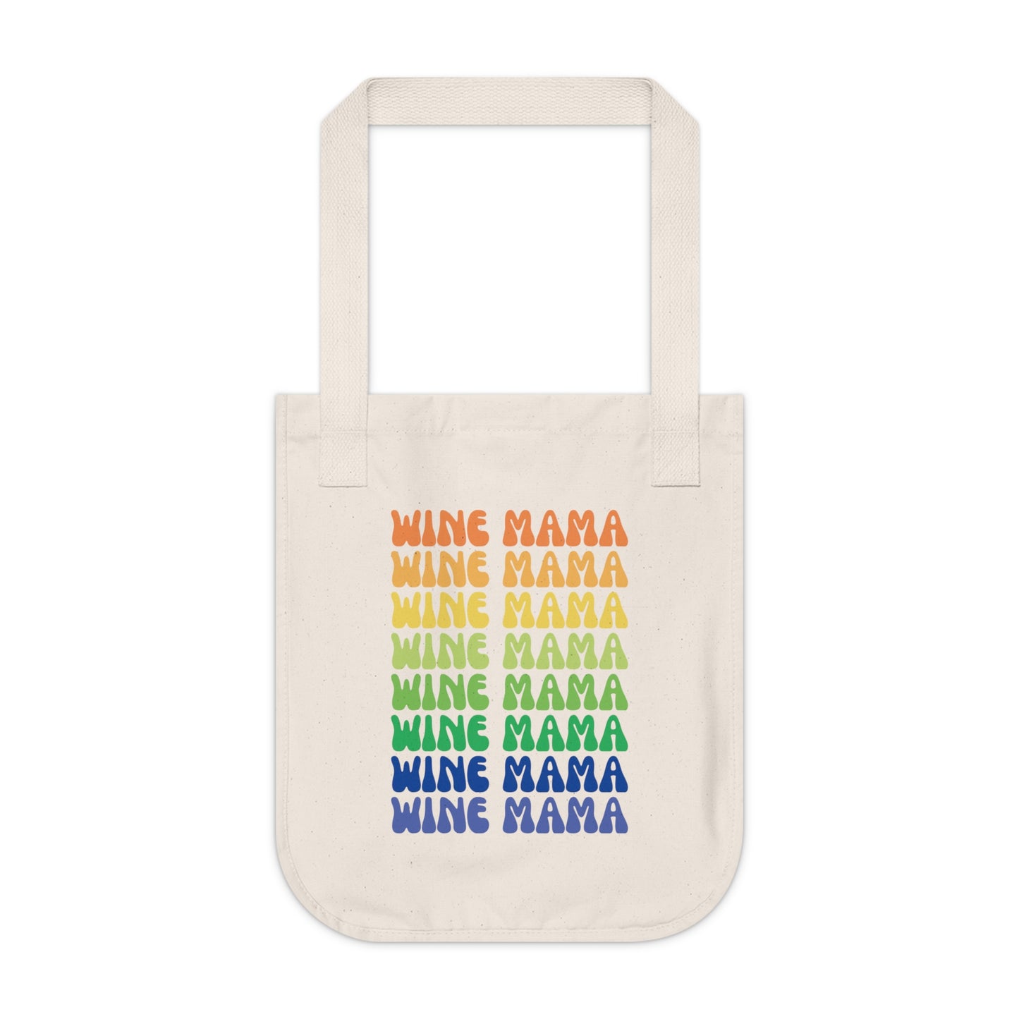 Wine Mama Organic Canvas Tote Bag