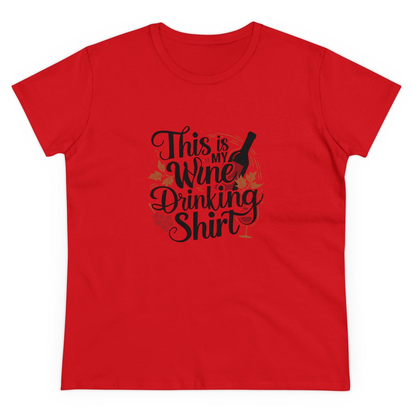 This Is My Drinking Wine Shirt Women T-Shirt