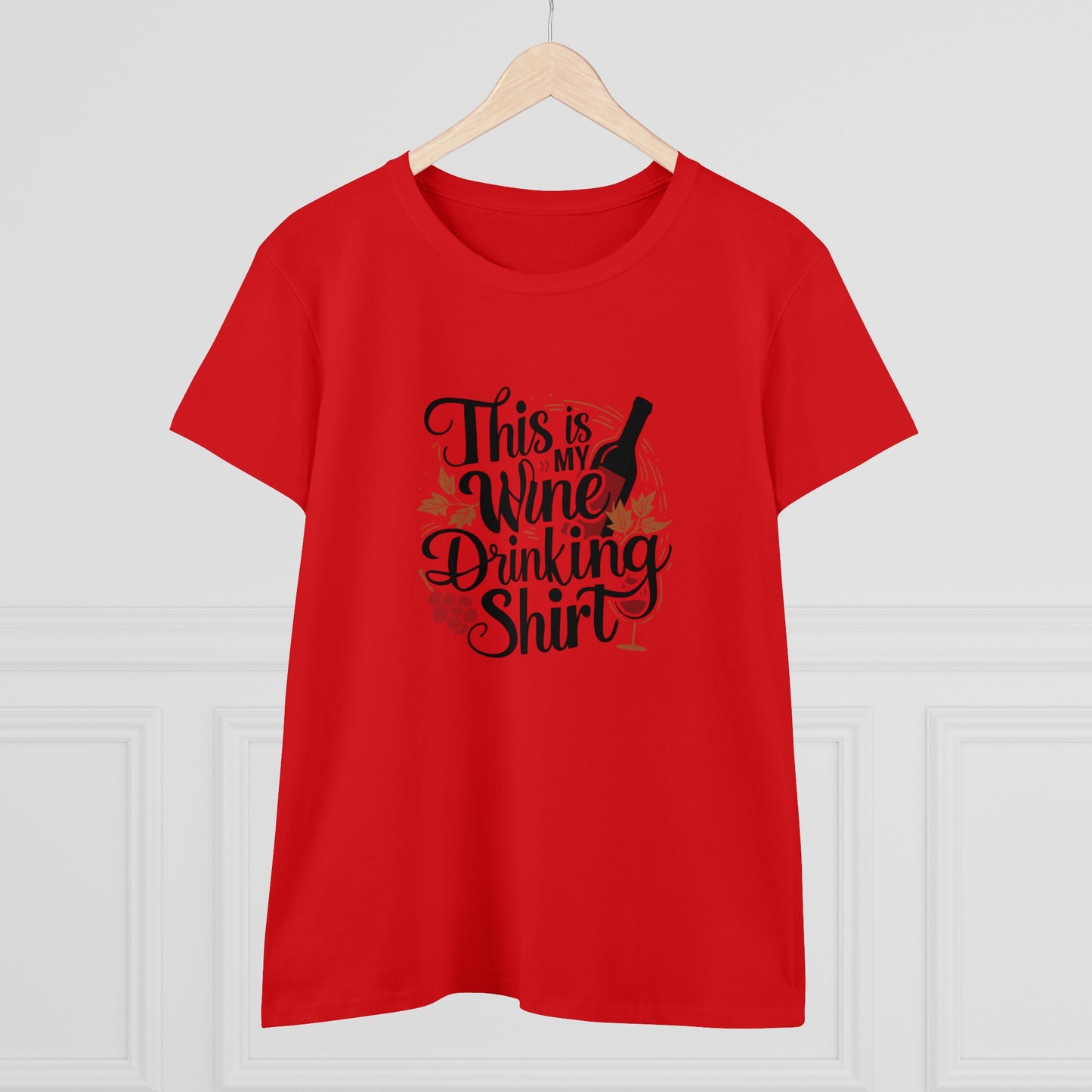 This Is My Drinking Wine Shirt Women T-Shirt