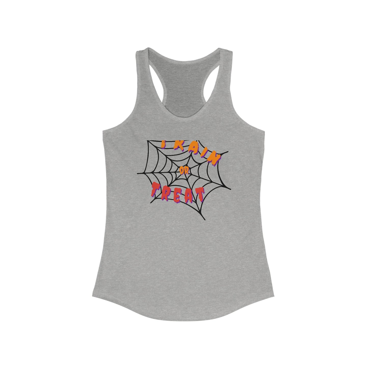 Train or Treat, Women's Racerback Tank