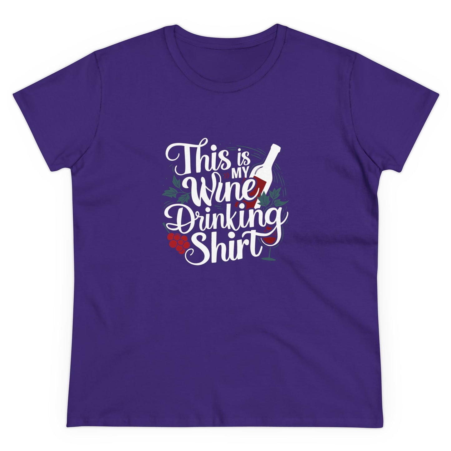 This Is My Drinking Wine Shirt Women T-Shirt