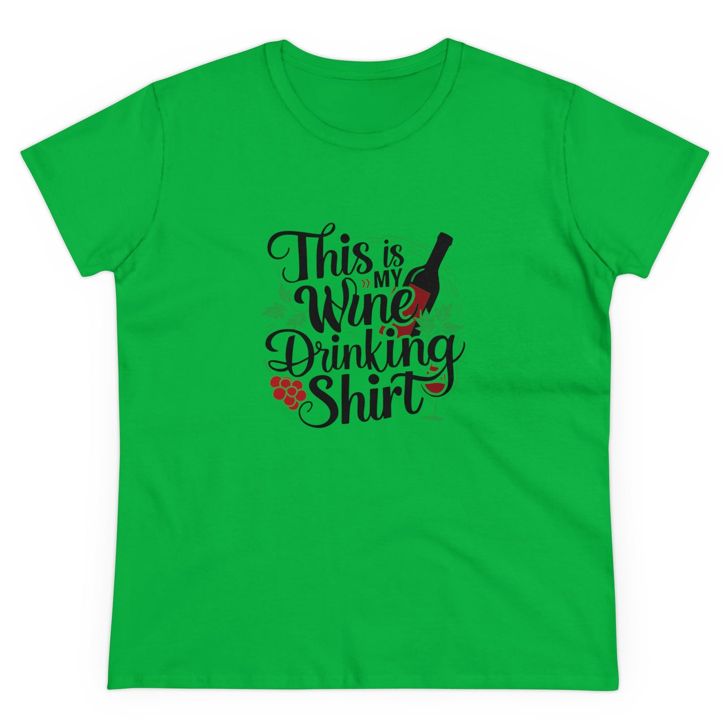 This Is My Drinking Wine Shirt Women T-Shirt