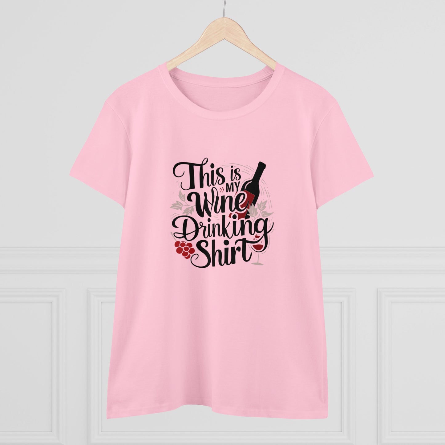 This Is My Drinking Wine Shirt Women T-Shirt