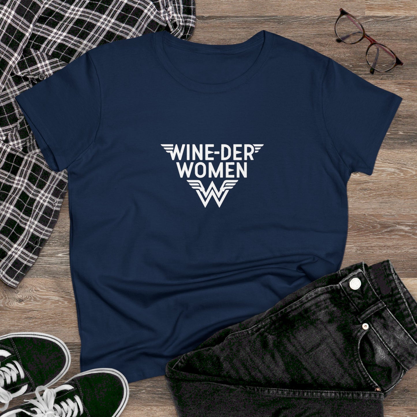 Wine Der Women t-shirt