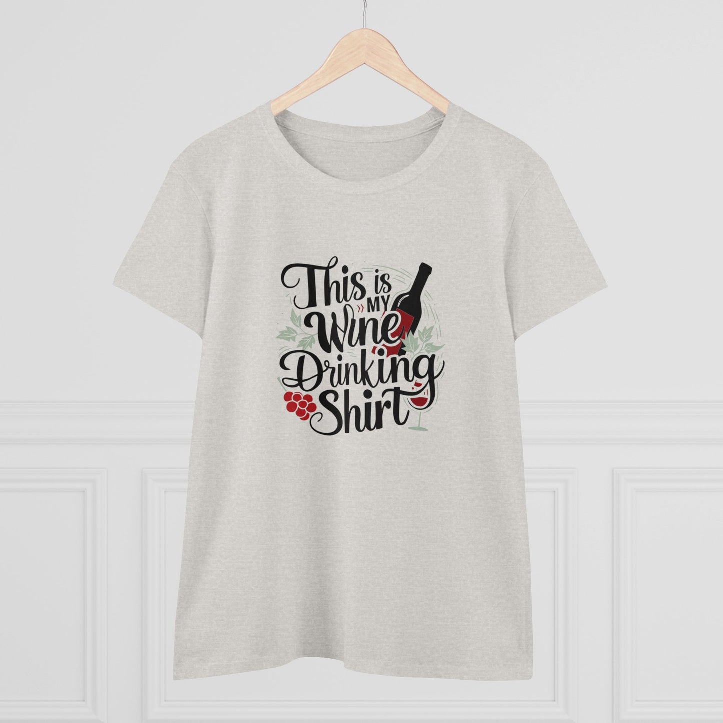 This Is My Drinking Wine Shirt Women T-Shirt