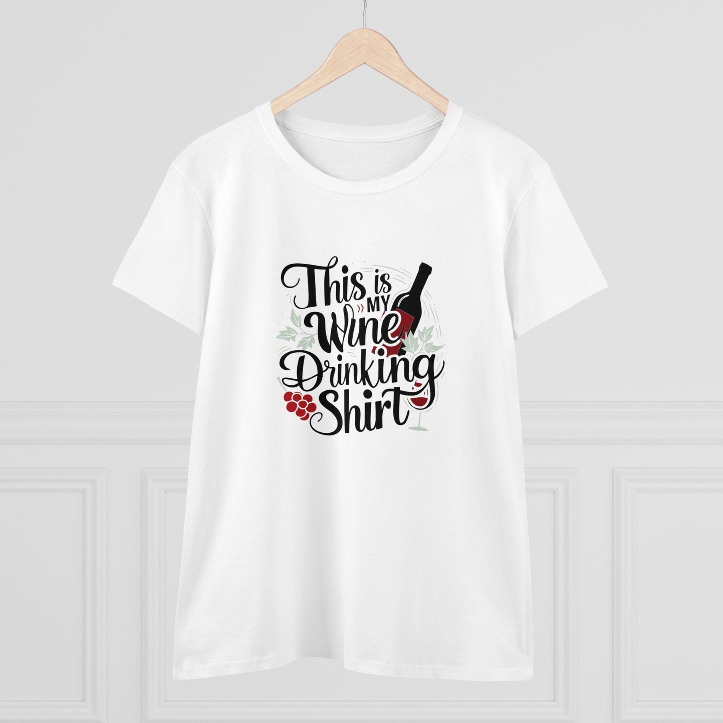 This Is My Drinking Wine Shirt Women T-Shirt