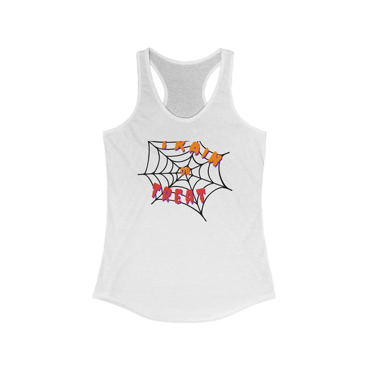 Train or Treat, Women's Racerback Tank