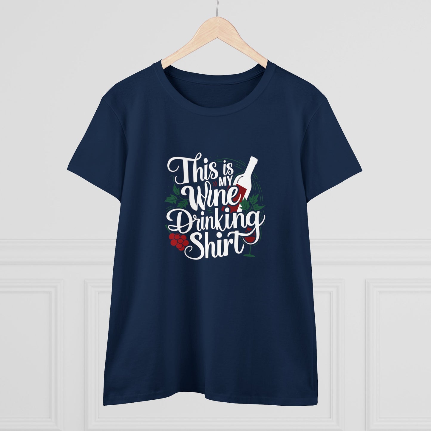 This Is My Drinking Wine Shirt Women T-Shirt