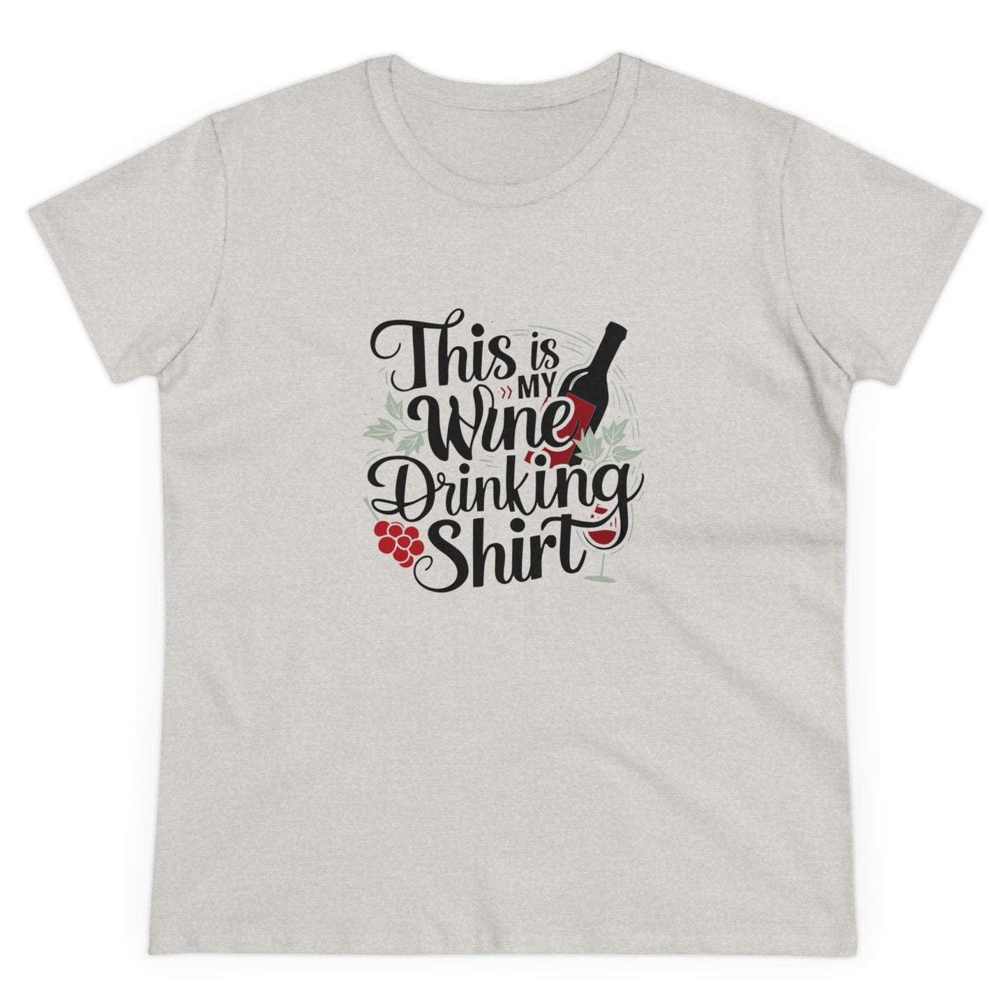 This Is My Drinking Wine Shirt Women T-Shirt