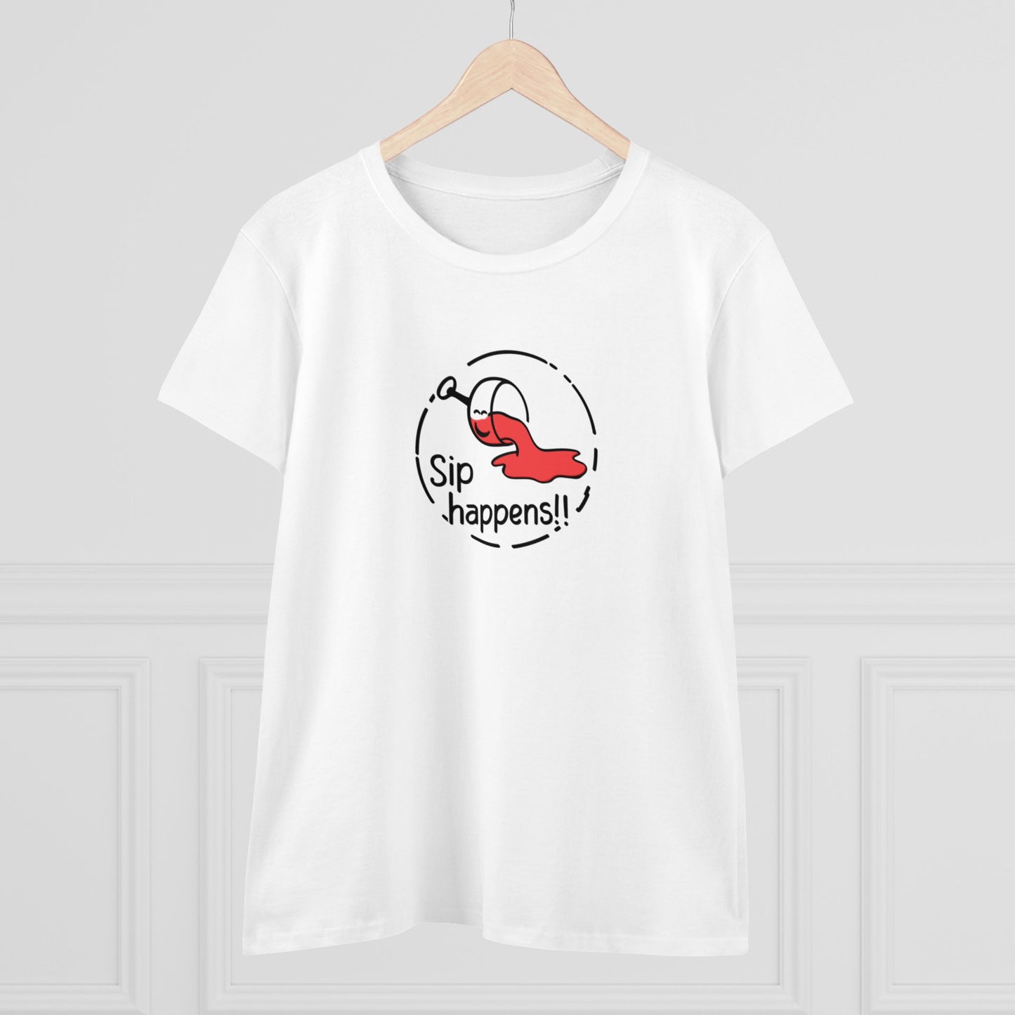 Sip Happens Women T-Shirt