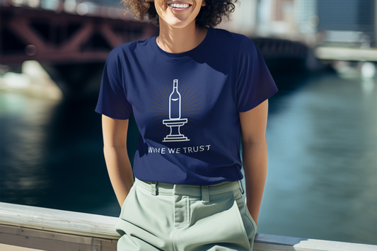 Wine We Trust Women T-Shirt